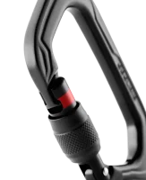 AURA TWIST Karabiner - schwarz