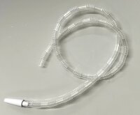 Extra langer knickresistenter Schlauch 140 cm mit Adapter