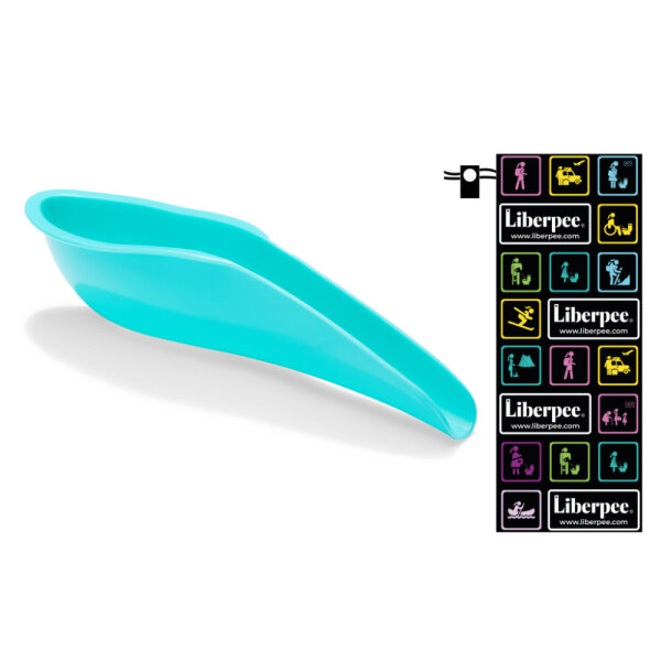 LIBERPEE® URINELLA – inkl. Aufbewahrungsbeutel blau